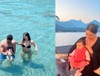 Volkan Demirel ile Zeynep Demirel, kızlarıyla yaz sezonu açtı