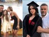 Ünlü isimlerin gurur günü! Mezuniyet törenine kimler katıldı?