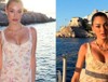 Dilan Çiçek Deniz'in Hydra Adası'nda yaz şıklığı