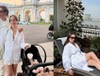 Zeynep Tuğçe Bayat ile Cansel Elçin, İspanya tatiline çıktı