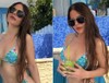 Simge Sağın tatilden paylaştı: Kendime çocuk bikinisi almışım