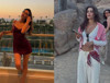 Belgin Şimşek'ten Mısır'da tatil pozları