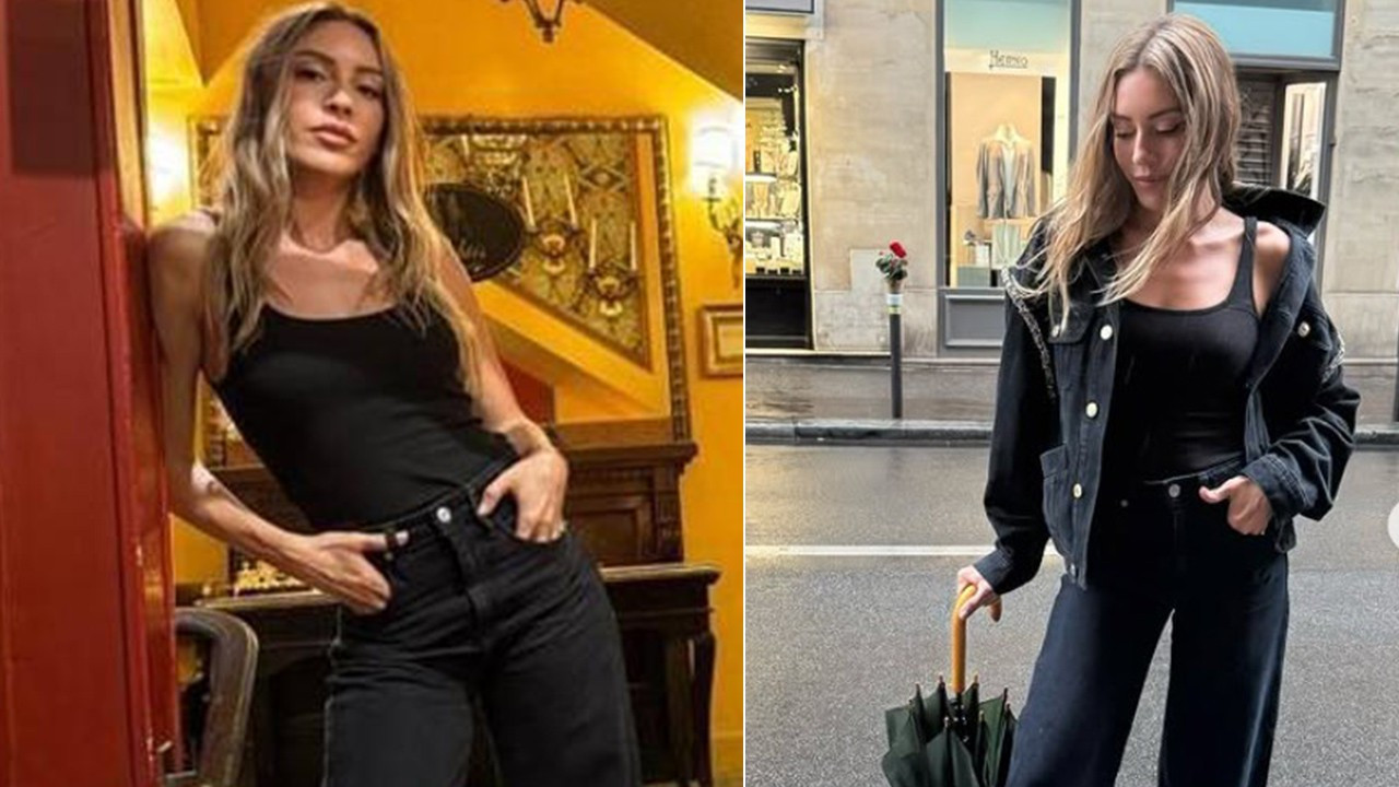 Sinem Kobal'ın Paris pozları