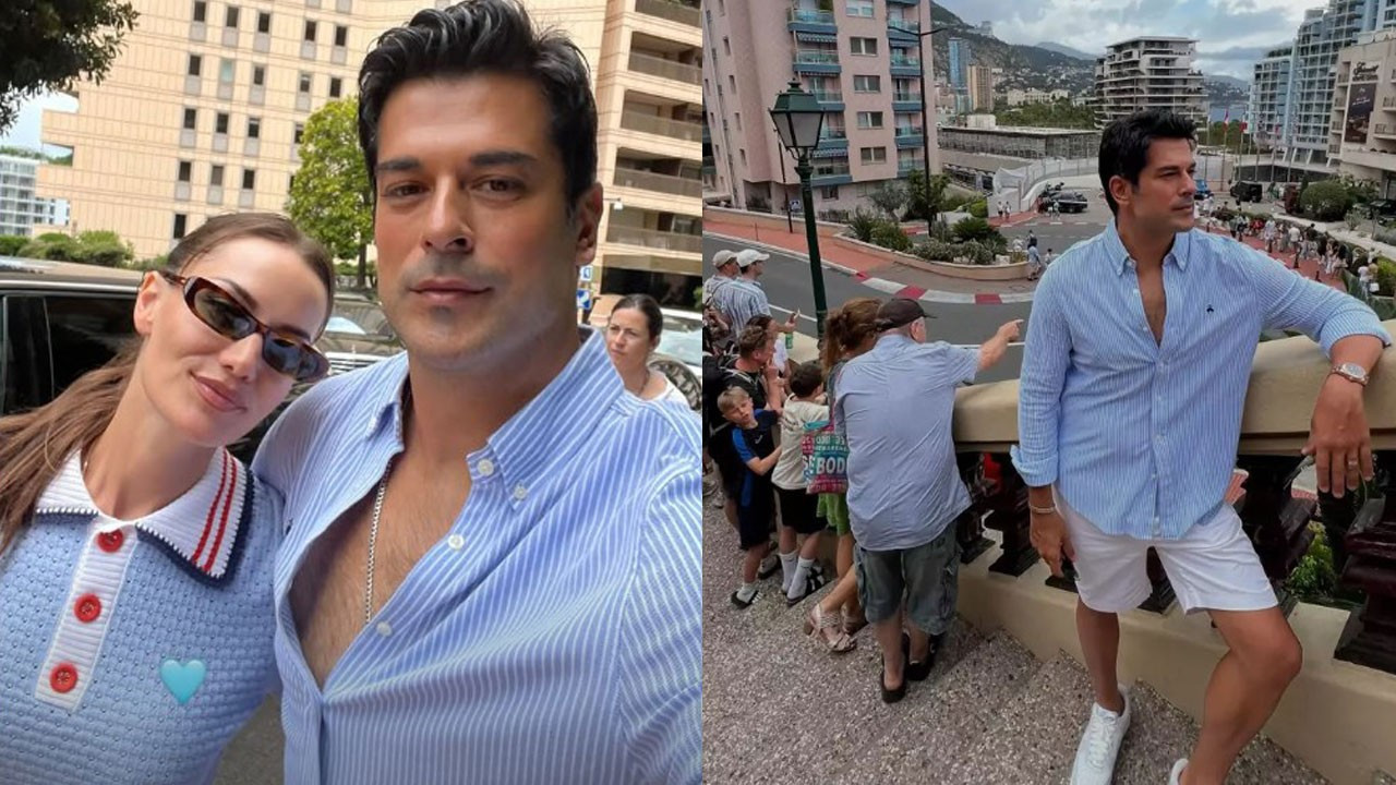 Fahriye Evcen ve Burak Özçivit'ten Monako'da yeni aşk pozu