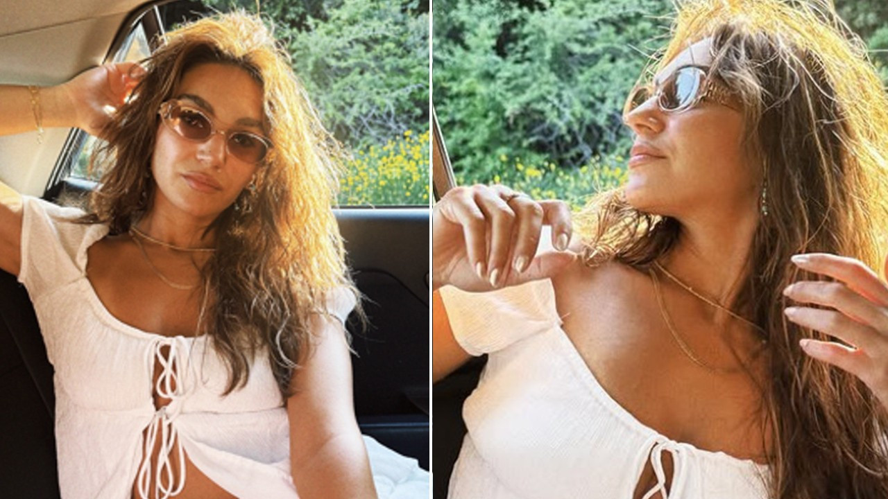 Uzak Şehir'in Nare'si Sahra Şaş'tan Yunanistan pozları