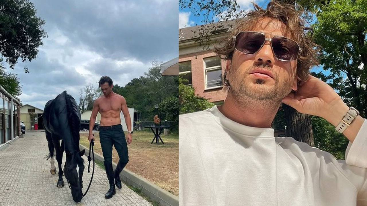 Aras Bulut İynemli, yeni fotoğrafını paylaştı! Fit hali beğeni topladı