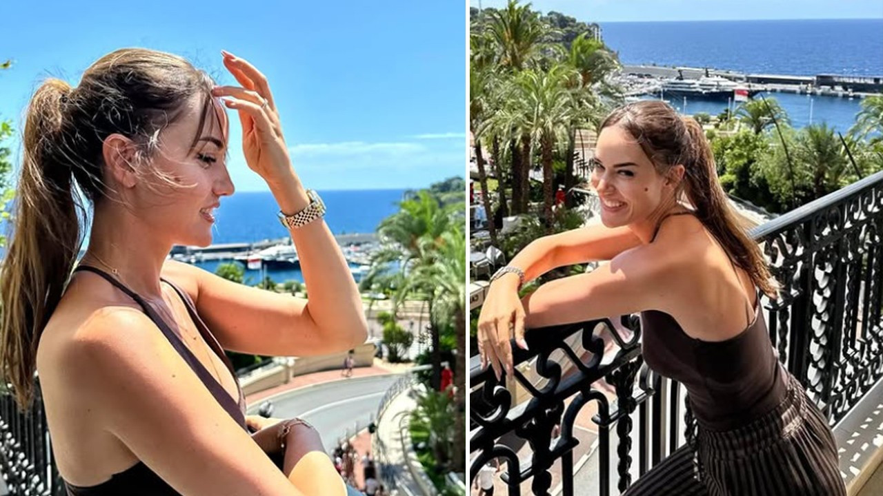 Fahriye Evcen'den peş peşe Monaco pozları