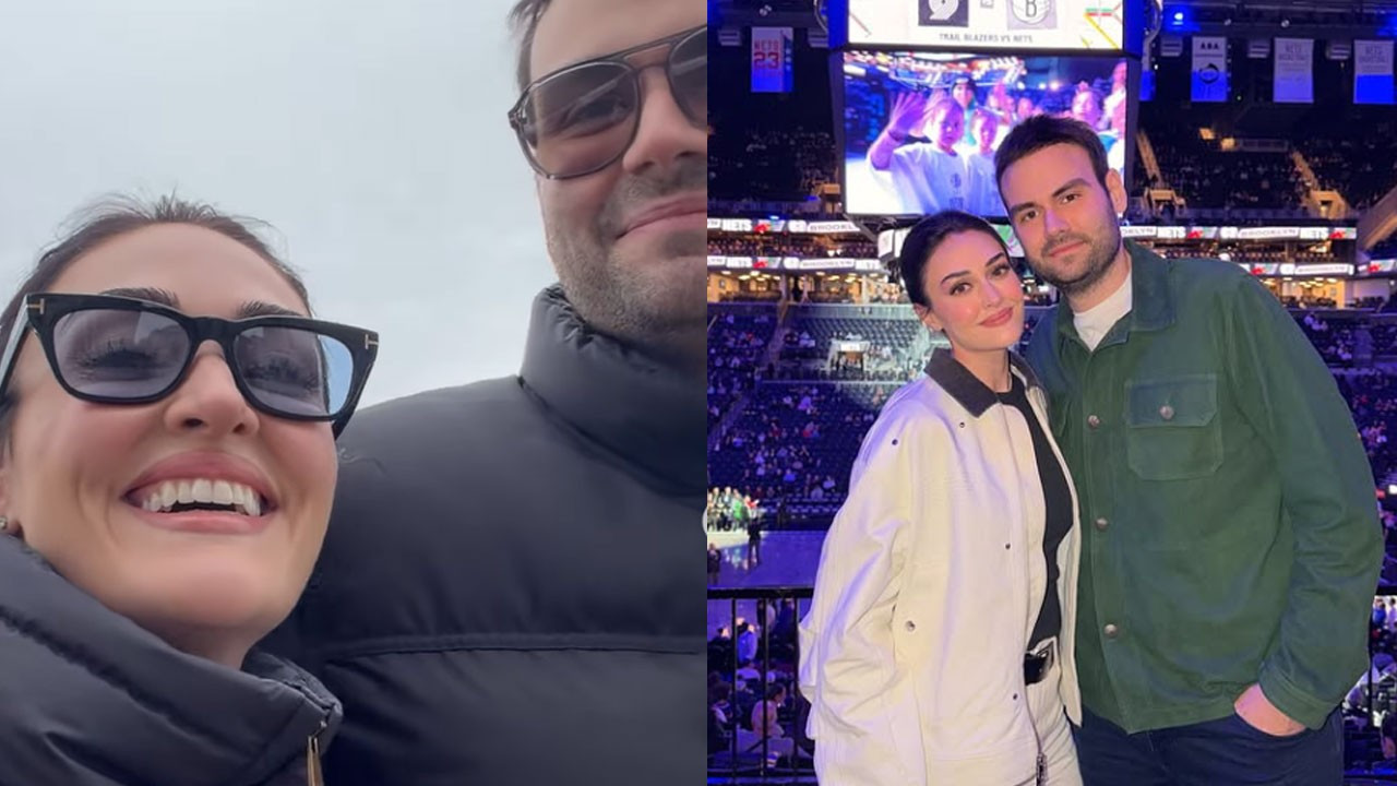Esra Bilgiç ile Faruk Sabancı, New York tatilinden kareler paylaştı