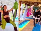 'Hamak yoga festivali ardından'