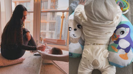 İrem Helvacıoğlu'ndan kızı Sora ile yeni paylaşım