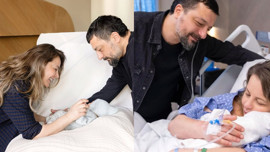 Mehmet Erdem ile Vildan Atasever’den bebekleriyle ilk paylaşım