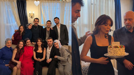 Seray Kaya'ya sette 35. yaş günü kutlaması