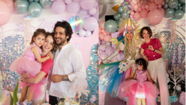 Taner Ölmez ve Ece Çeşmioğlu, kızları Zeynep'in 4.yaşını kutladı