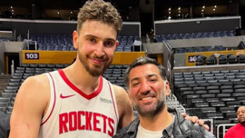 Berkay Ateş NBA maçı izledi: Çocukluk hayalim gerçekleşti