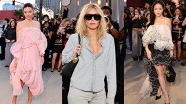 Dior Cruise 2027 defilesi ön sıra yıldızları ve stilleri