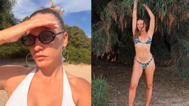 Serenay Sarıkaya'dan tatil pozları