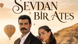 'Sevdan Bir Ateş'in kamera arkası görüntüleri yayınlandı