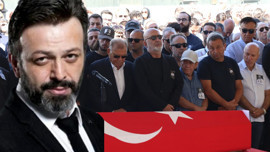 Oyuncu Serhat Kılıç, Karşıyaka Mezarlığı'nda defnedildi