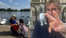 Engin Altan Düzyatan ve ailesi tatil rotasını Londra'ya çevirdi