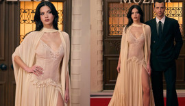 Eylül Lize Kandemir’in Masumiyet Müzesi galasında giydiği elbise