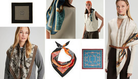 Bahar gardırobunuz için ipek fular önerileri