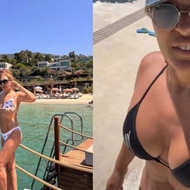 Demet Akalın yaz sezonunu Bodrum'da açtı