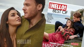 Sevilen dizi çifti Hande Erçel ve Kerem Bürsin Best Of HELLO! Kapağında