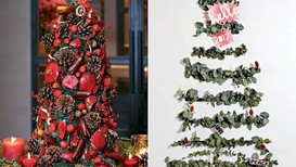 En floral yılbaşı ağaçları