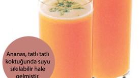 Ananas, misket limon, yer elması