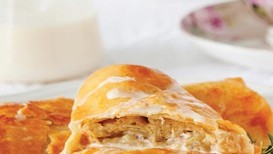 Patlıcanlı rulo börek
