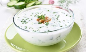 Soğuk çorba (Ayran çorbası) tarifi
