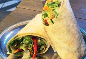 Vejetaryen wrap tarifi