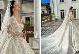 Merve Boluğur'un gelinliği ve ilk yorumlar