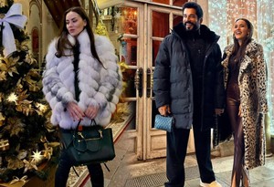 Fahriye Evcen'den Moskova'da aşk dolu paylaşım