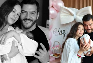 Buse Arslan ile Çağrı Şensoy'un bebekleri dünyaya geldi!
