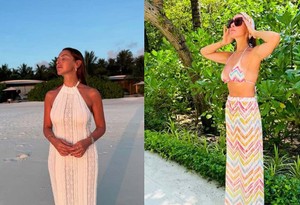 Hadise, Maldivler tatilinden yeni pozlarını paylaştı