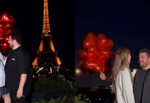 Berfu ve Eser Yenenler çiftine Paris'te büyük şok!