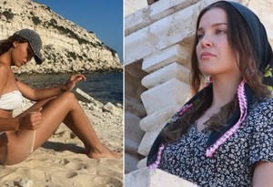 'Uzak Şehir' dizisinin Pakize'si Yaren Güldiken'den bikinili poz
