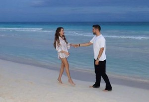 Miray Daner'den sevgilisi Ata Caner Çerçioğlu ile romantik poz