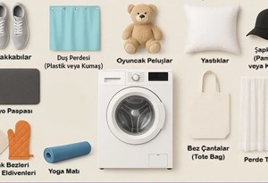 Çamaşır makinesinde giysi dışında yıkayabileceğiniz 10 şey