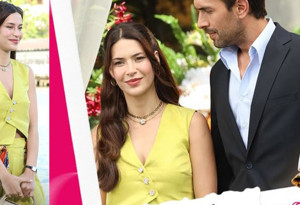 Devrim Özkan'dan butter yellow look