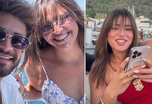Batuhan Karacakaya ve Ayşe Yüksel tatilde bulıuştu