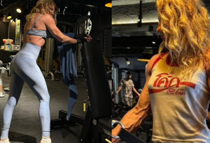 Biricik Suden, 62 yaşında 300 kilo kaldırıyor!