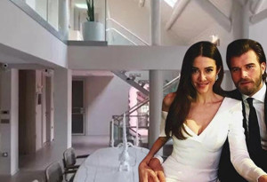 Kıvanç Tatlıtuğ ve Başak Dizer'in stil sahibi evi