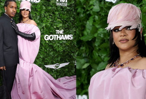 Rihanna ve A$AP Rocky Gotham Ödül Töreni'ne katıldı