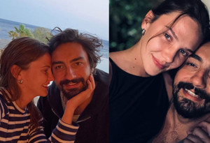 Alina Boz ve Umut Evirgen'den romantik kareler