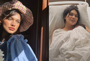 Yeni doğum yapan Beste Kökdemir'den kızıyla poz