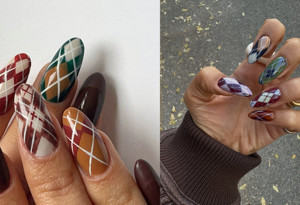Kazak desenlerini tırnaklarınıza taşıyan 'preppy manikür' trendi