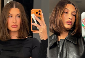 Hailey Bieber 'bob' saç kesimine geri döndü
