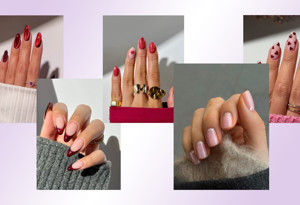 Sevgililer Günü randevusu için 24 romantik tırnak tasarımı